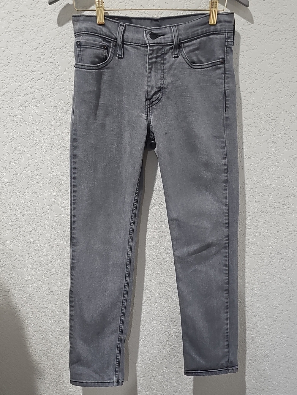Levi's Men's 511 29 X 30 Gray Slim Fit Jeans - Classic Five-Pocket